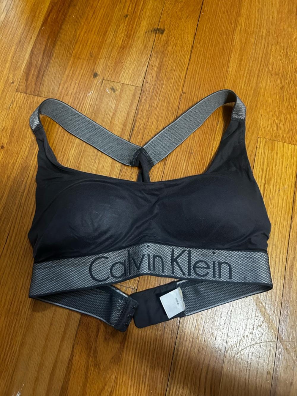 Calvin Klein Purple Sports Bra | XS | Sleek + Supportive